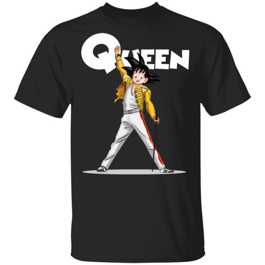 Freddie Mercury Queen Mixed Son Goku T-shirt MT12