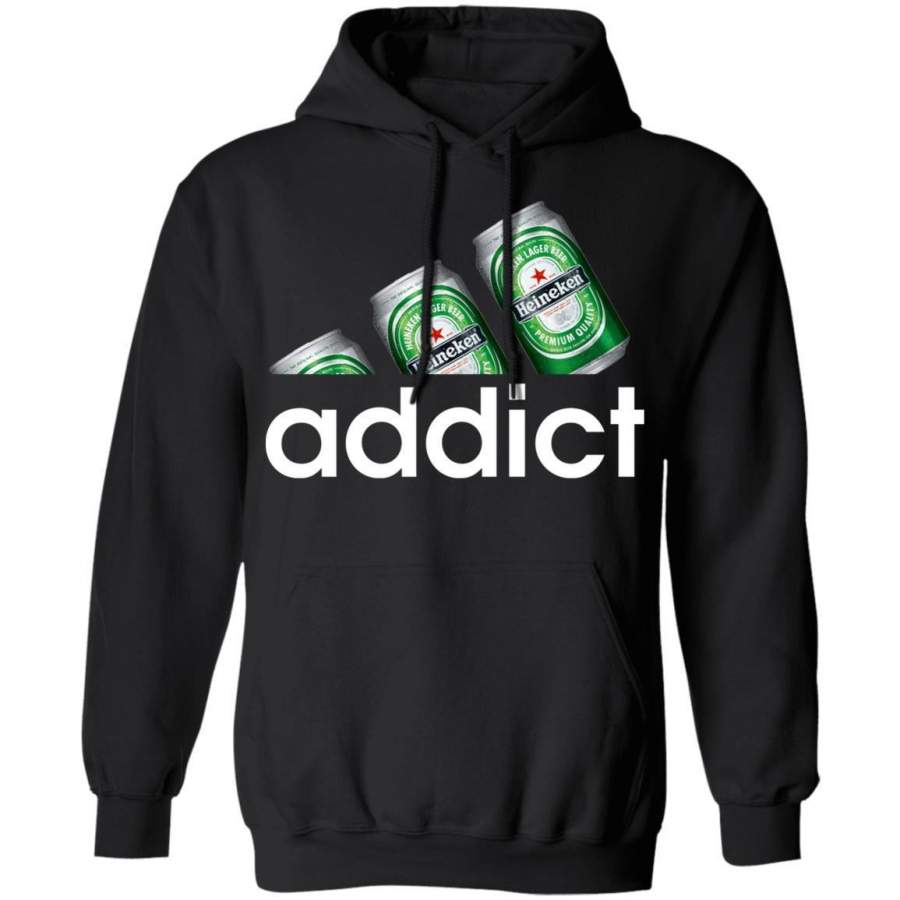 Heineken Beer Addict Hoodie Funny Beer Lover Shirt Gift Idea MT12