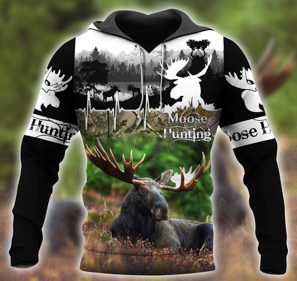 Moose Hunting Beautiful 3D All Over Print | Unisex | Adult | Ht5272