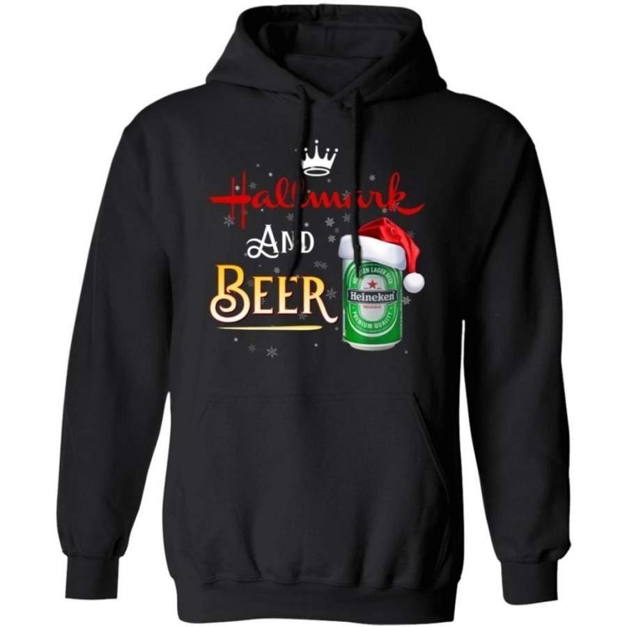 Hallmark Heineken Christmas Hoodie Funny Xmas Gift HA10