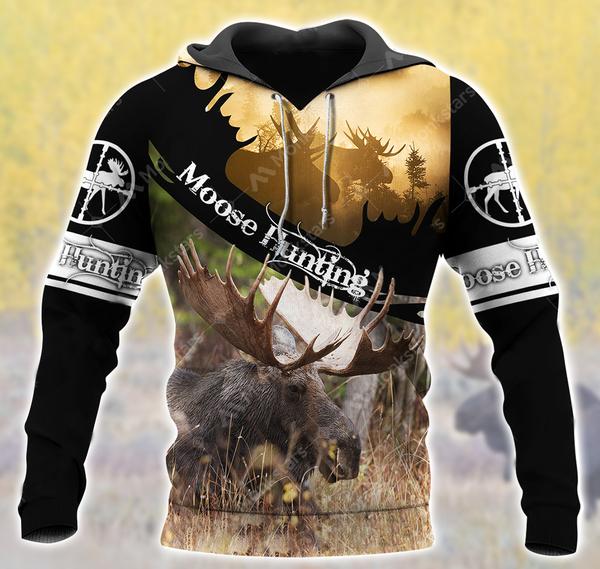 Moose Hunting 3D All Over Print | Unisex | Adult | Ht5280