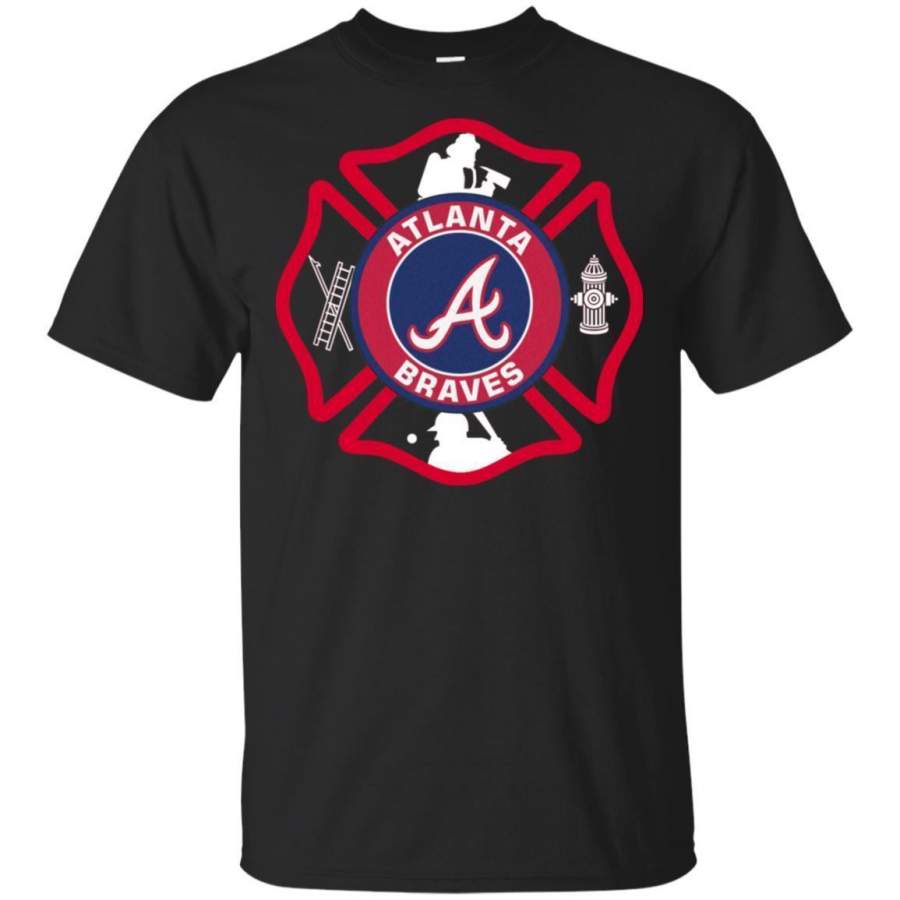 This Firefighter Loves Atlanta Braves T-shirt Fan