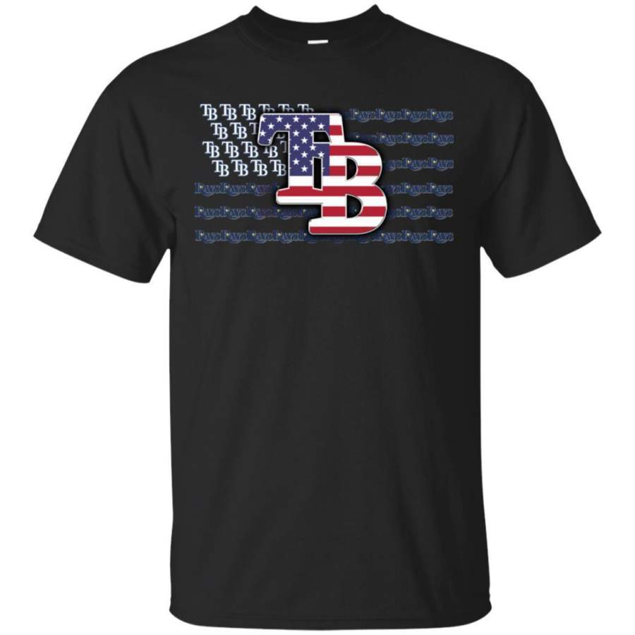 Tampa Bay Rays American Flag T-Shirt Men Women Fan