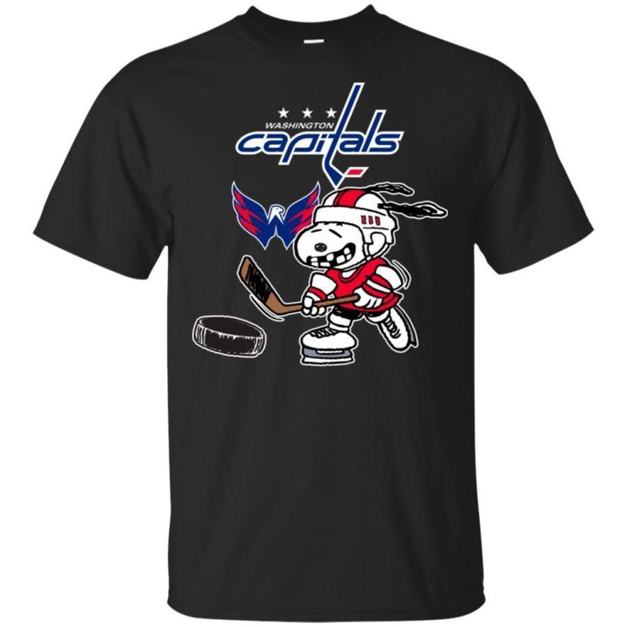 Capitals Snoopy Hockey T-shirt Funny For Fan Gift