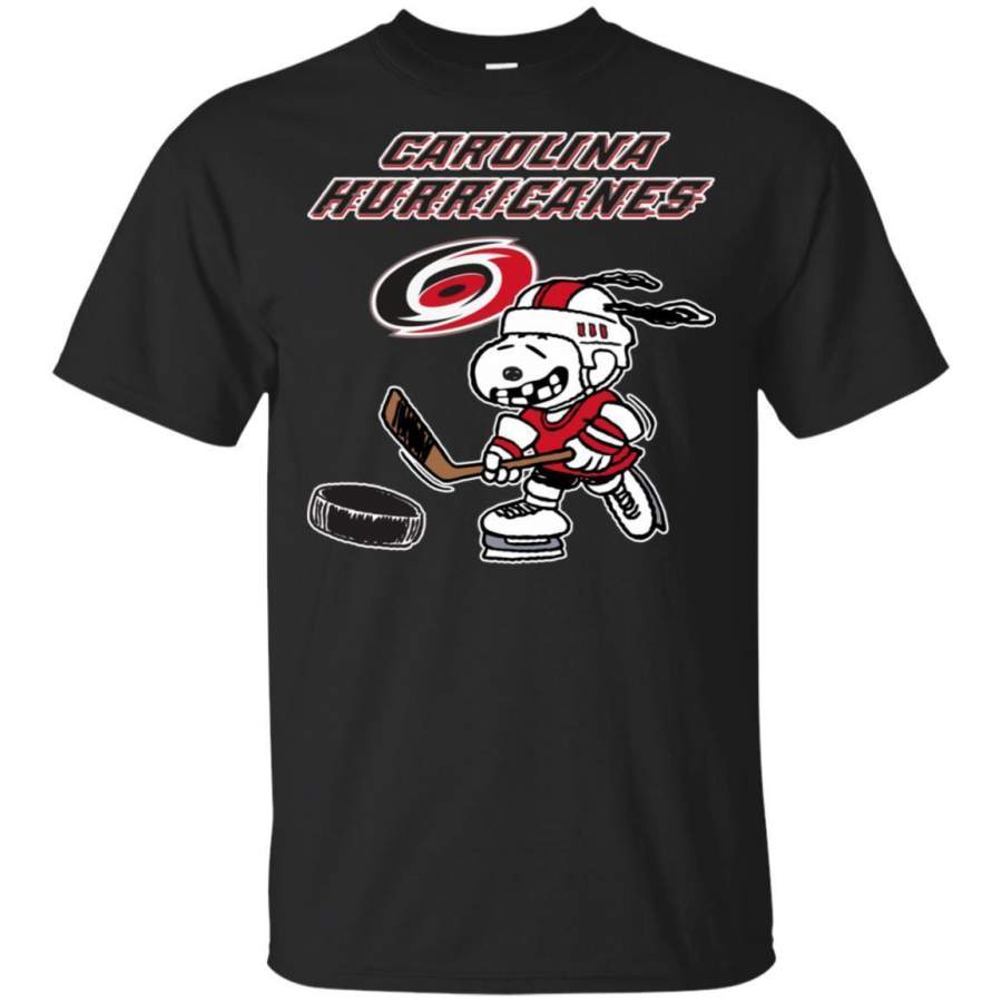 Carolina Hurricanes Snoopy Hockey T-shirt Funny Fan Men Women