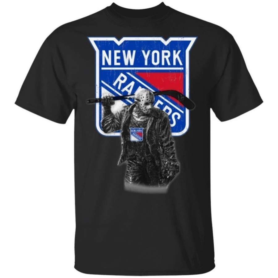 Jason Voorhees New York Rangers Hockey T-shirt Fan Men Women