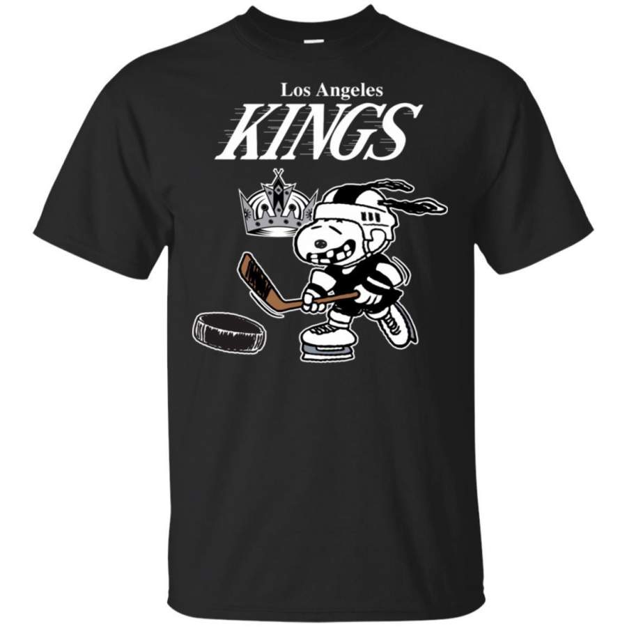 Los Angeles Kings Snoopy Hockey T-shirt Funny Fan Men Women