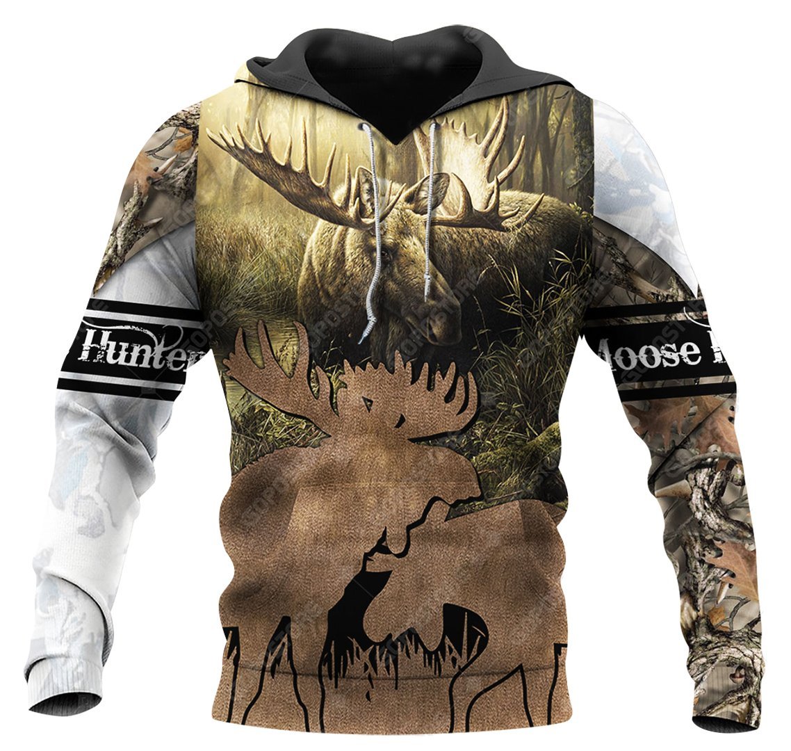 Moose Hunting 3D All Over Print | Unisex | Adult | Ht5287