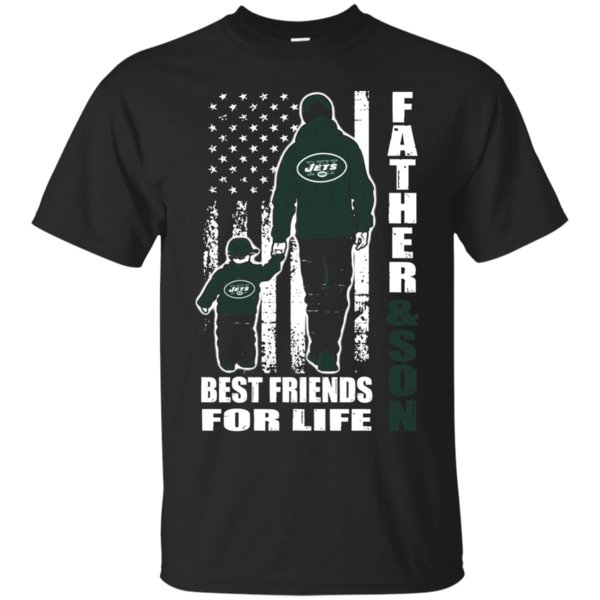 Agr Father And Son Best Friends For Life New York Jets T Shirt