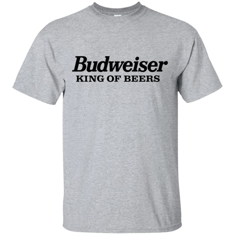 Agr Budweiser King Of Beers Mens Cotton T-shirt