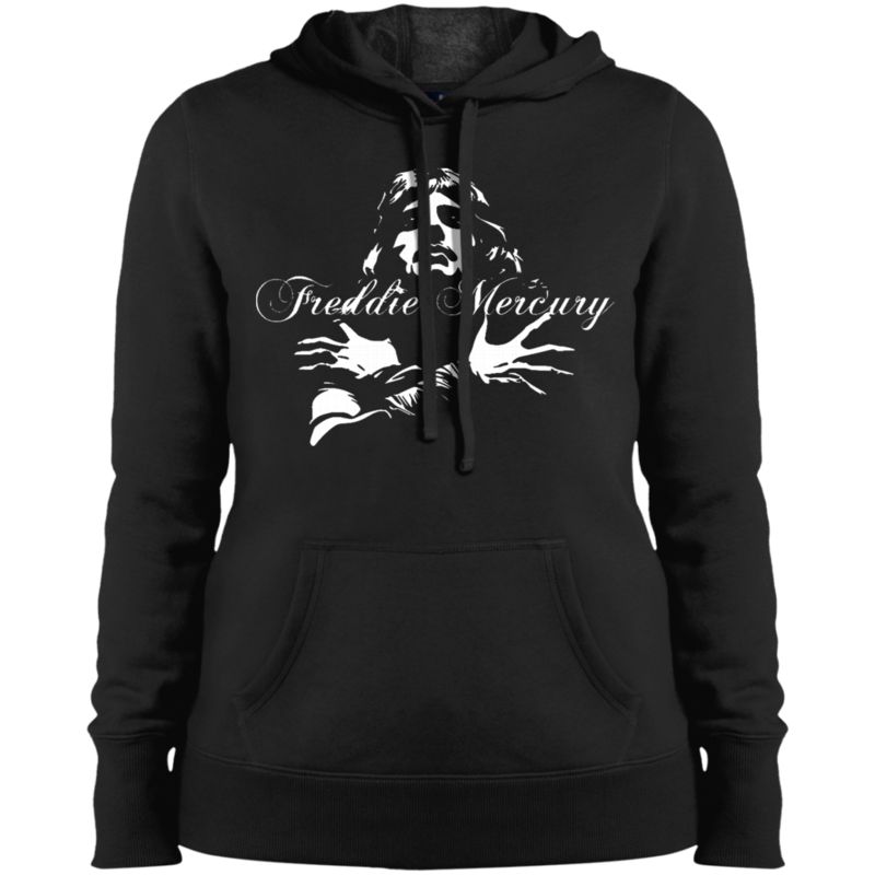 Agr Freddie Mercury Ladies’ Pullover Hooded Sweatshirt