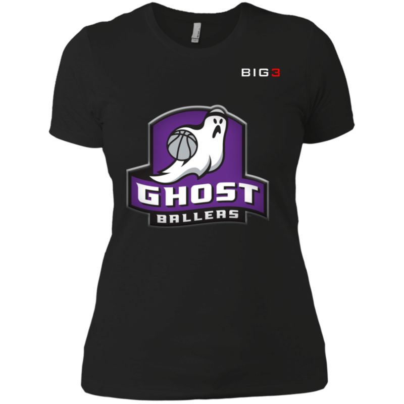 Ghost Ballers – Big 3 Basketball Ladies’ Boyfriend T-shirt