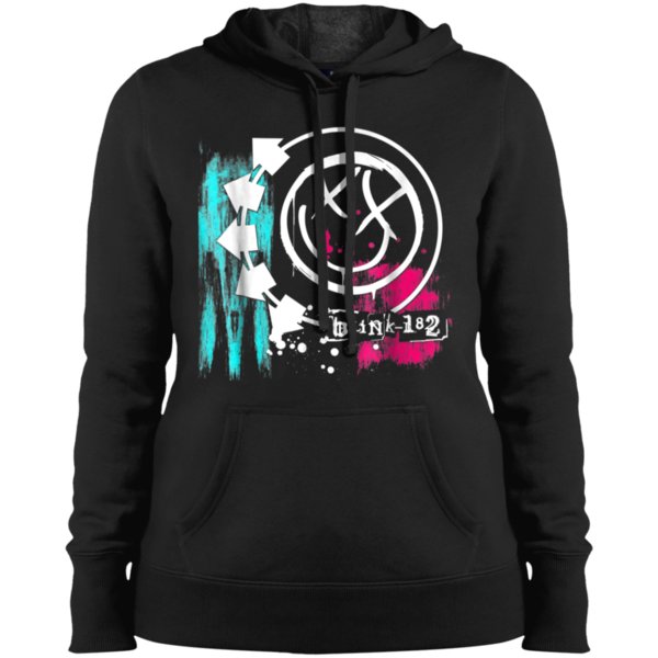 Blink 182 Hit The Uk Shirt Lst254 Sport-tek Ladies’ Pullover Hooded Sweatshirt