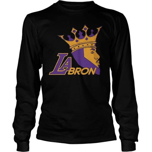 Labron Lebron Lakers Los Angeles New King Longsleeve Tee Unisex