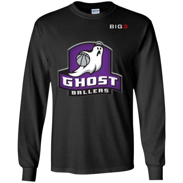 Ghost Ballers – Big 3 Basketball Ls T-shirt