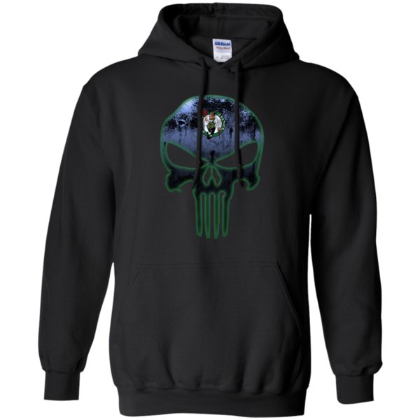 Boston Celtics Basketball The Punisher Skull Shirts