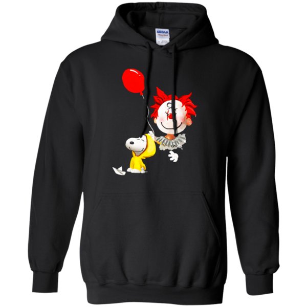 Agr It Pennywise Snoopy Georgie And Charlie Brown Stephen King Hoodie