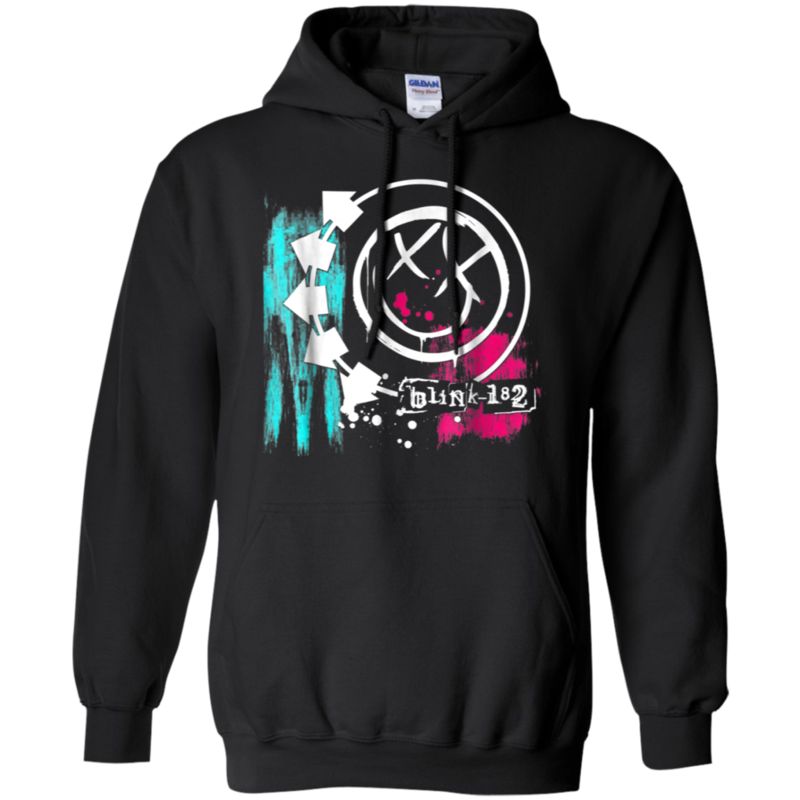 Blink 182 Hit The Uk Shirt G185 Gildan Pullover Hoodie 8 Oz.