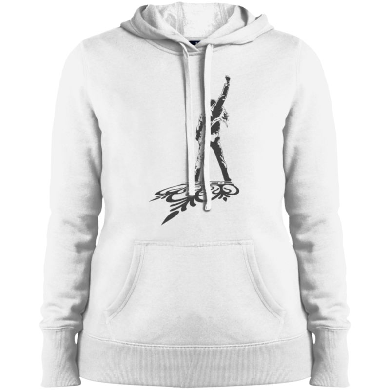 Agr Freddie Mercury Queen Ladies’ Pullover Hooded Sweatshirt