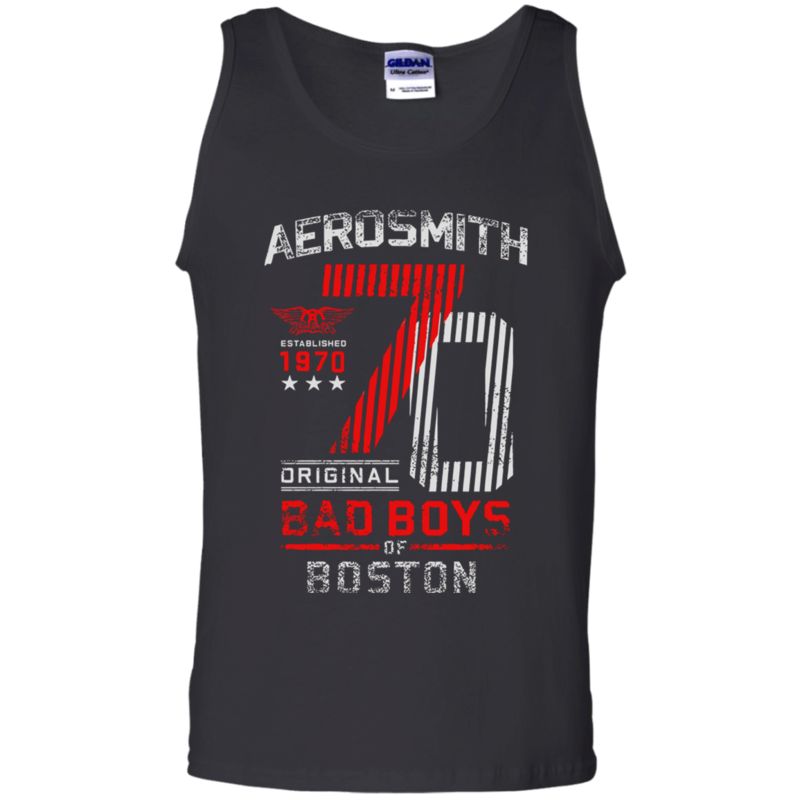 Agr Aerosmith Est 1970 Bad Boys Of Boston Retro Tee Mens Tank Top