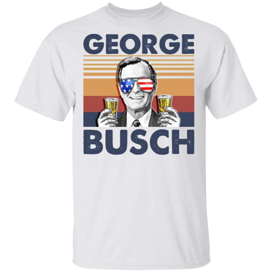 George Busch Drinking Beer shirts