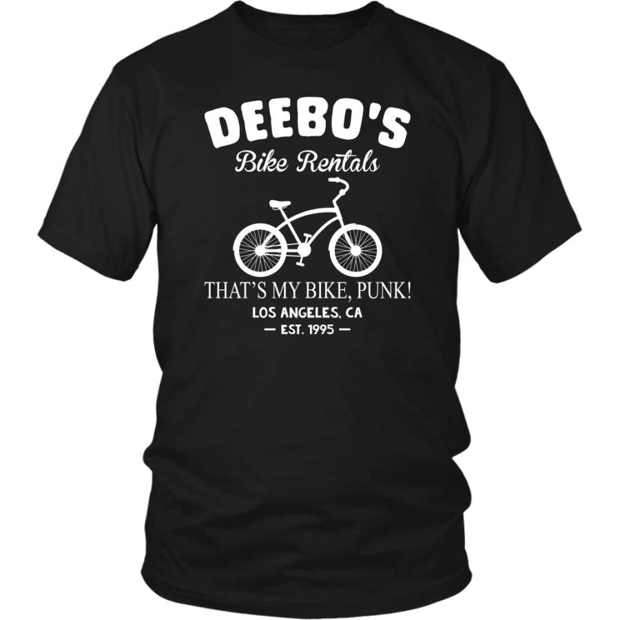 Deebo’s Bike Rentals That’s my bike punk Los Angeles Est 1995 shirt