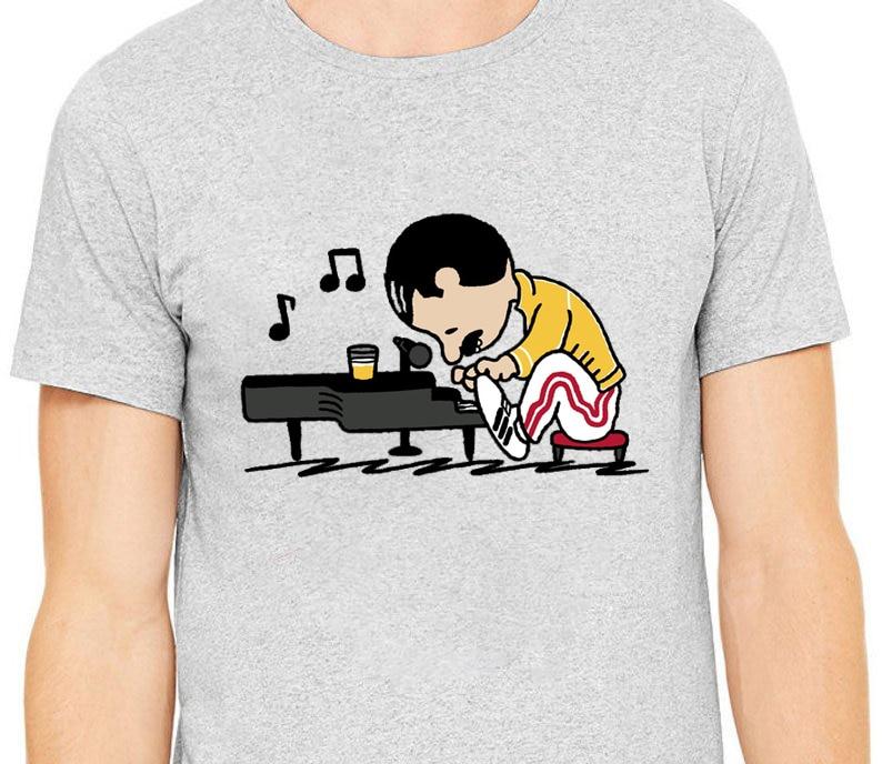 Funny Mercury Piano T-shirt