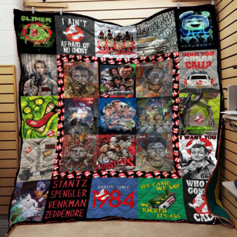 Ghostbusters Collage Quilt