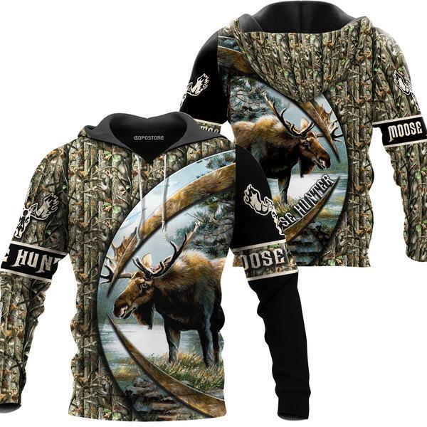 Hunting – Moose Hunter Rally 3D All Over Print | Unisex | Adult | Ht5292