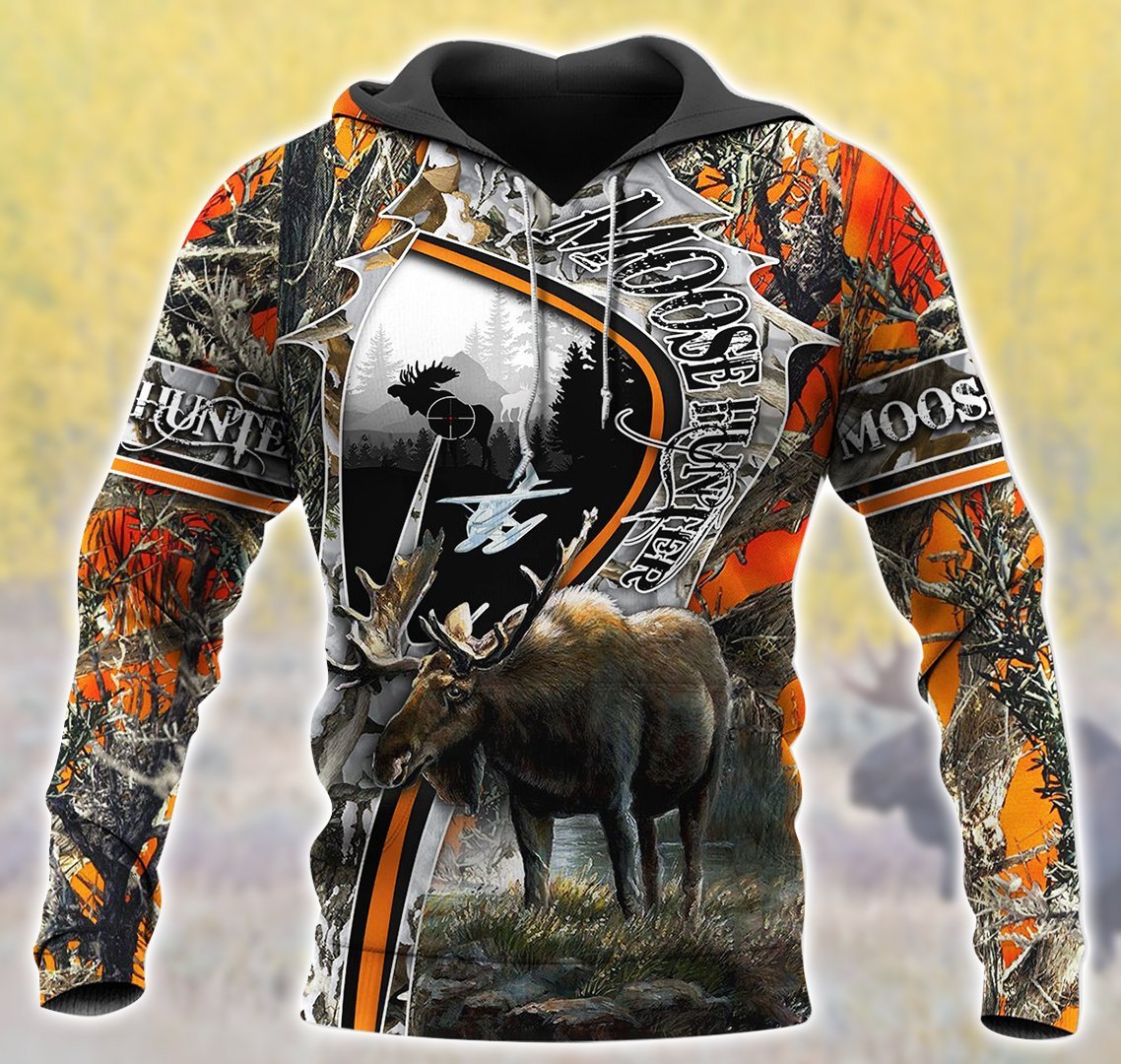 Hunting – Moose Hunter 3D All Over Print | Unisex | Adult | Ht5302