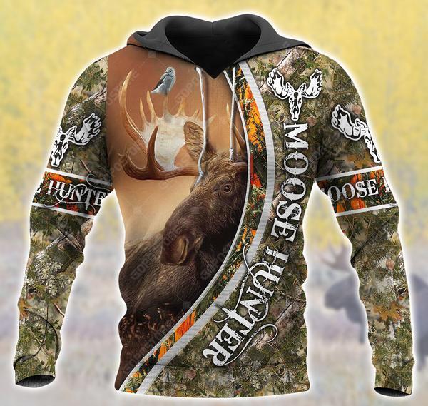 Hunting – Moose Hunter Camo 3D All Over Print | Unisex | Adult | Ht5307