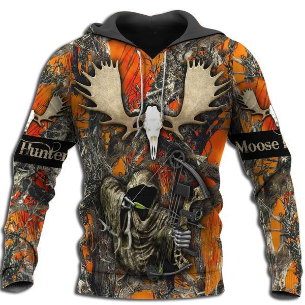 Hunting – Moose Hunter Death 3D All Over Print | Unisex | Adult | Ht5308