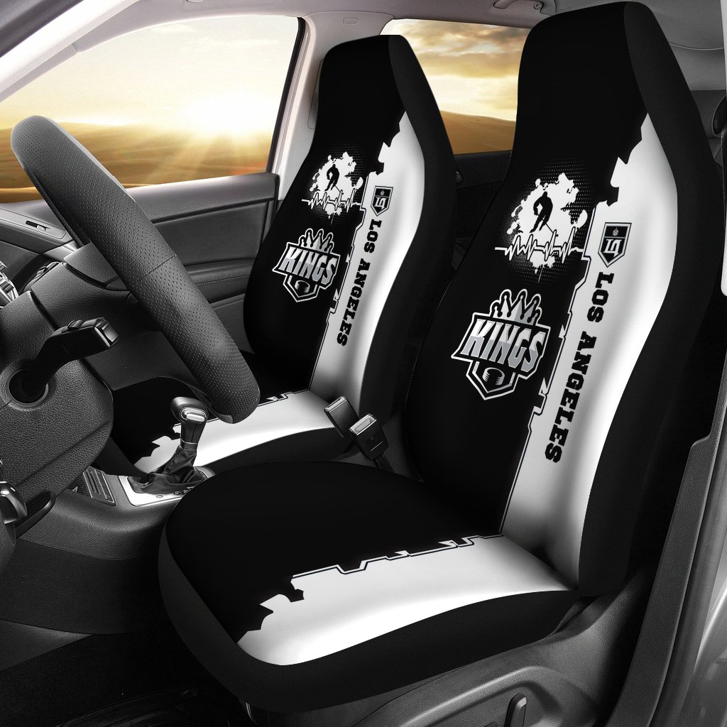 Los Angeles Kings Hockey Car Seat Covers Special Jersey A31