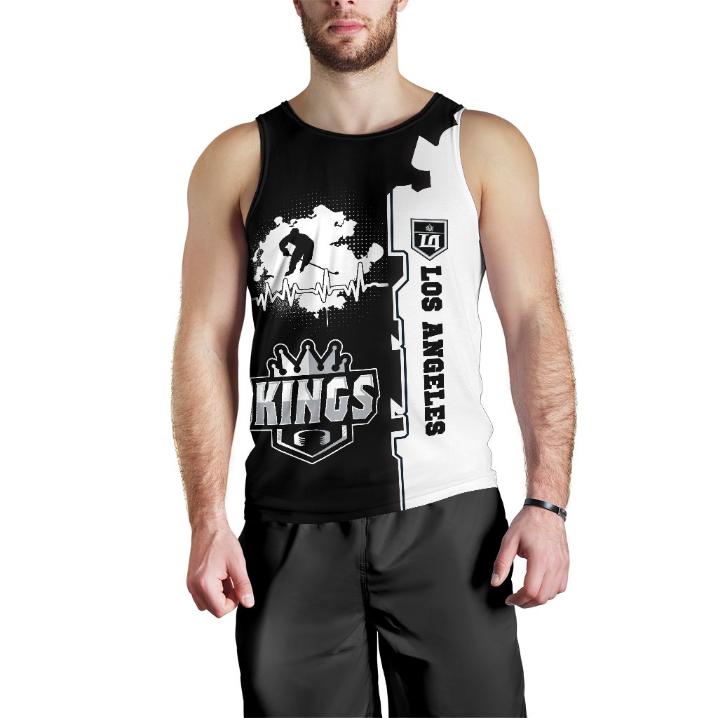 Los Angeles Kings Hockey Men’s Tank Top Special Jersey A31