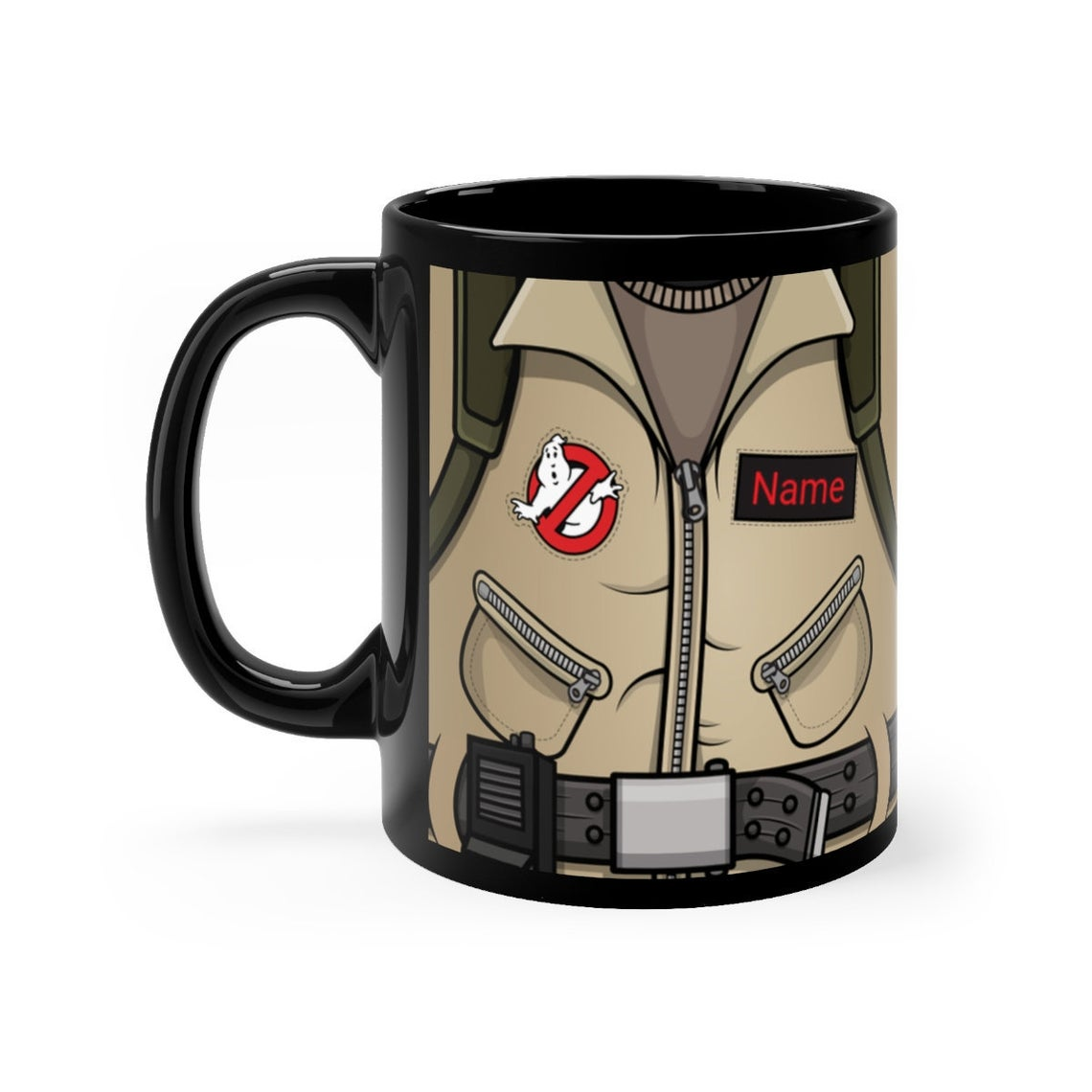 Gearhomies Mug Personalized Ghostbusters , Geeky Coffee Lover Gift