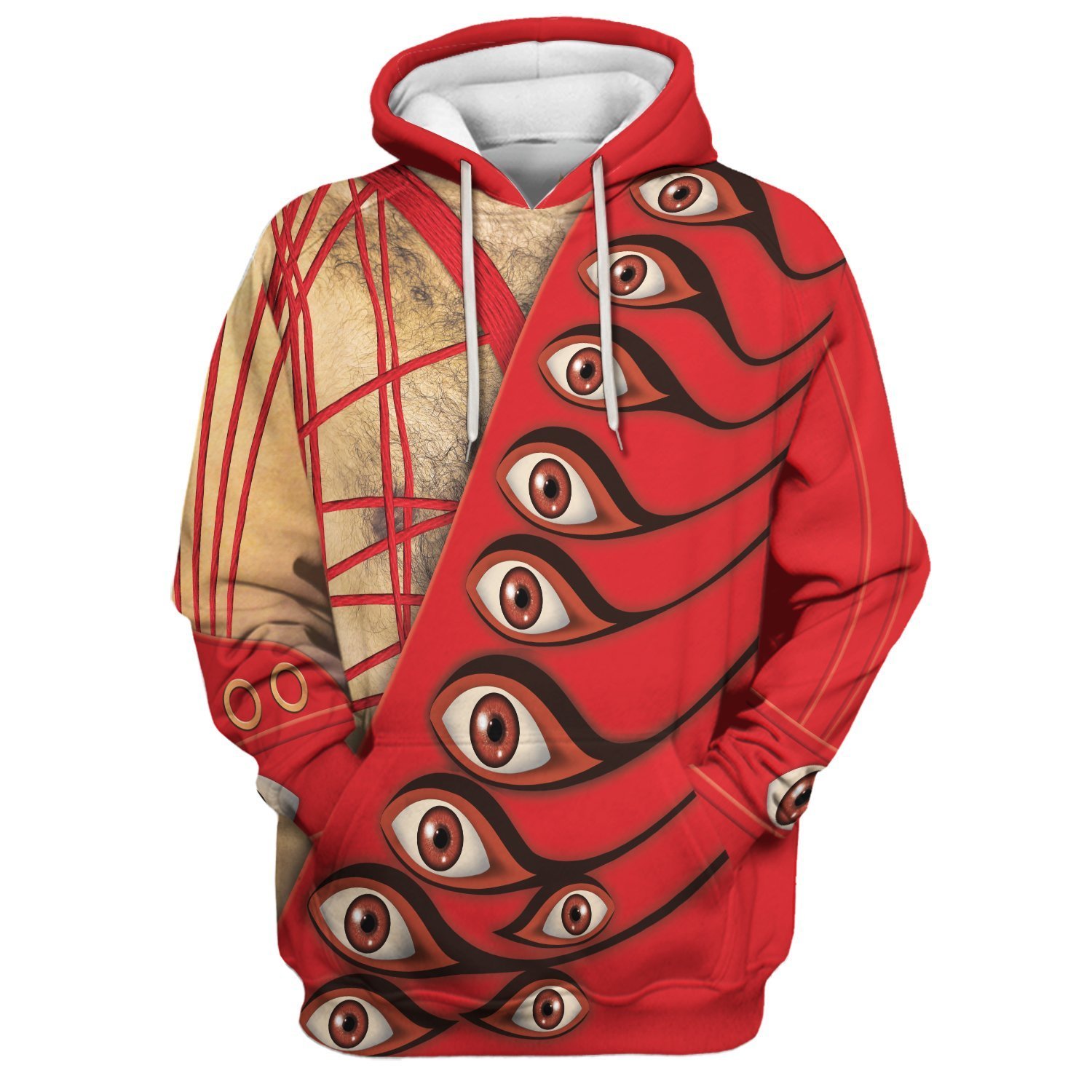 Gearhomies Tracksuit Hoodie Pullover Sweatshirt Freddie Mercury Cosplay 3D Apparel