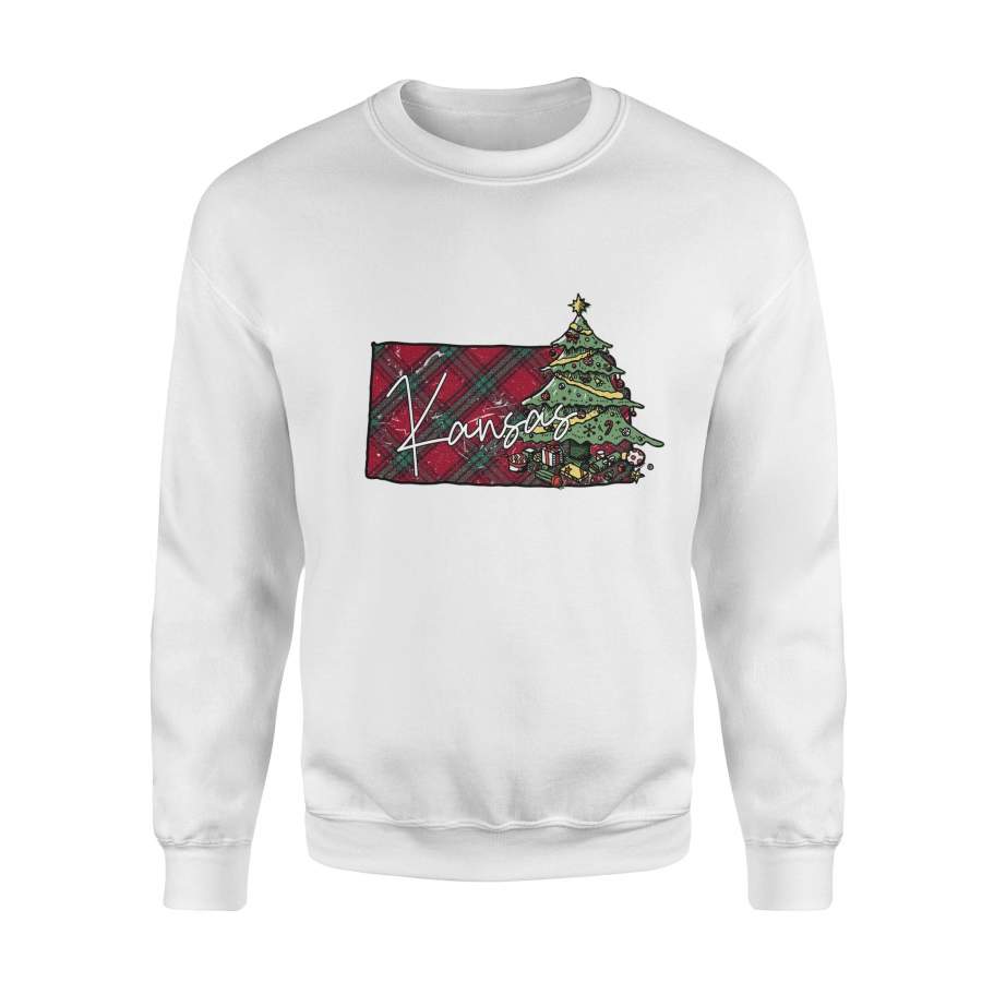 Dngfashion ‘s Kansas Christmas ml2 – Standard Fleece Sweatshirt