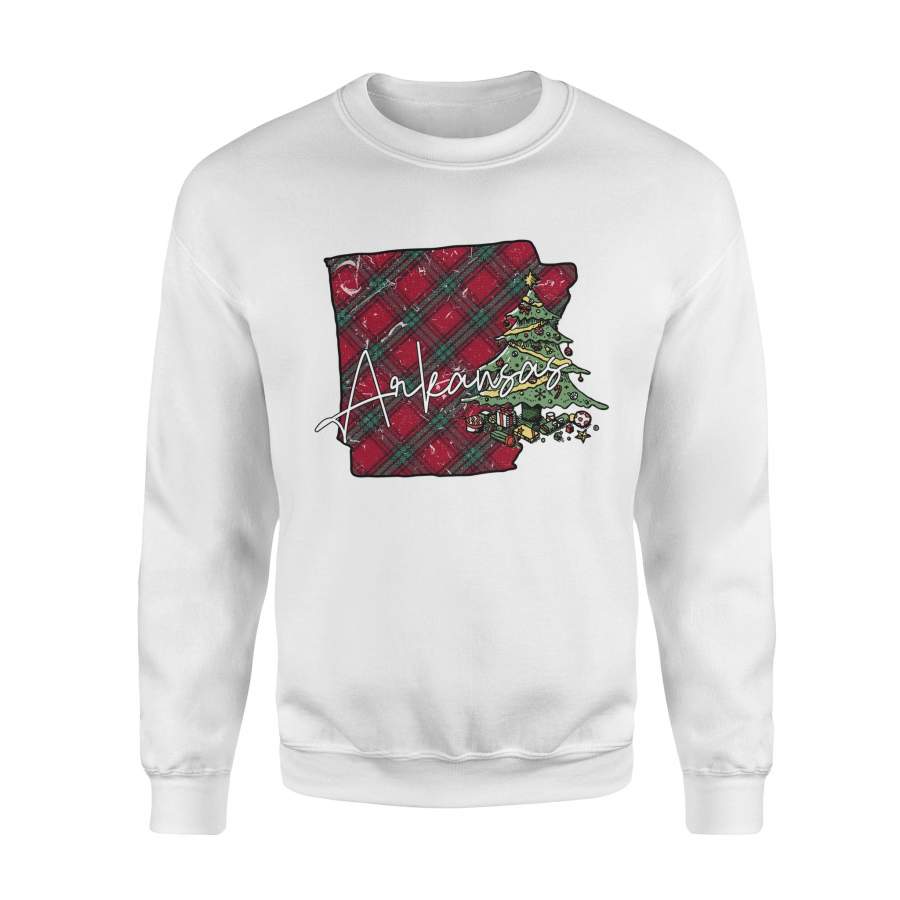 Dngfashion ‘s Arkansas-christmas-ml2 – Standard Fleece Sweatshirt