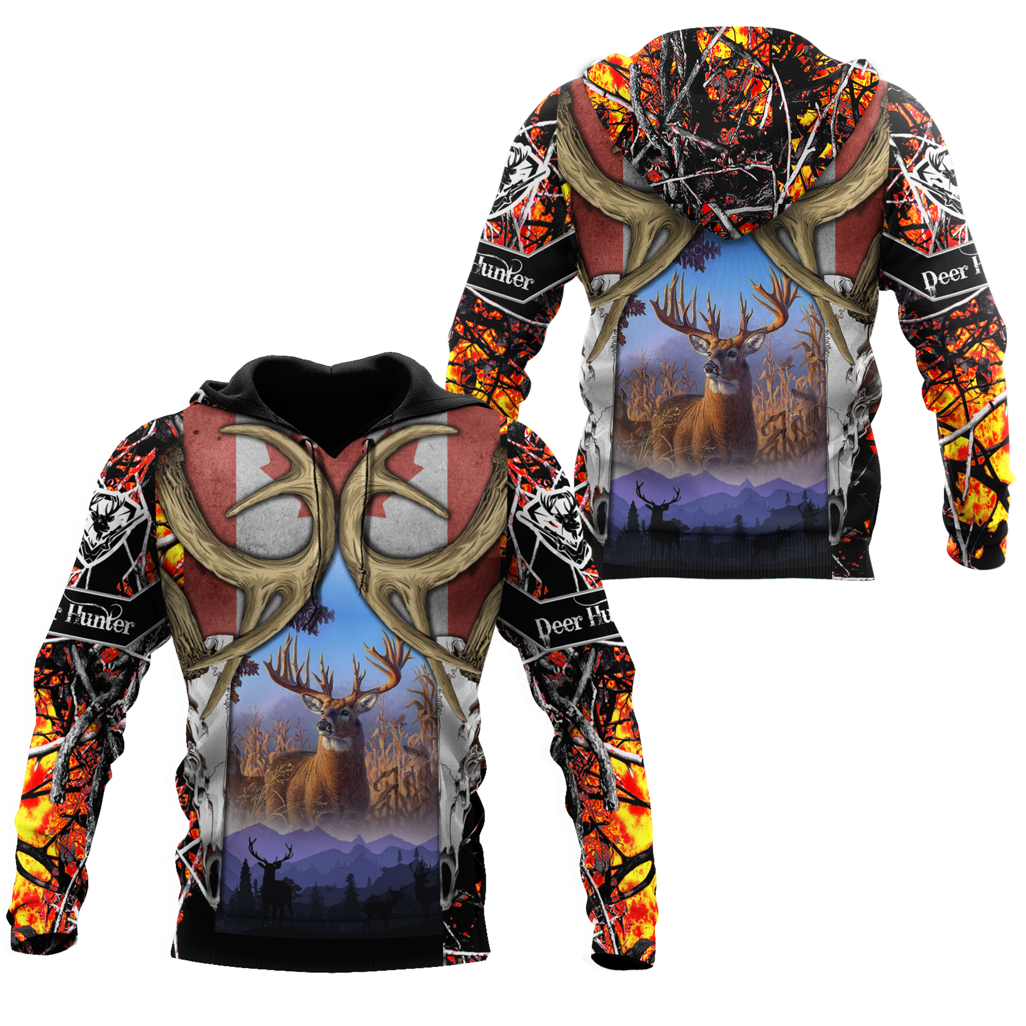 Deer Hunting Canada 3D All Over Print | Unisex | Adult | Ht7510