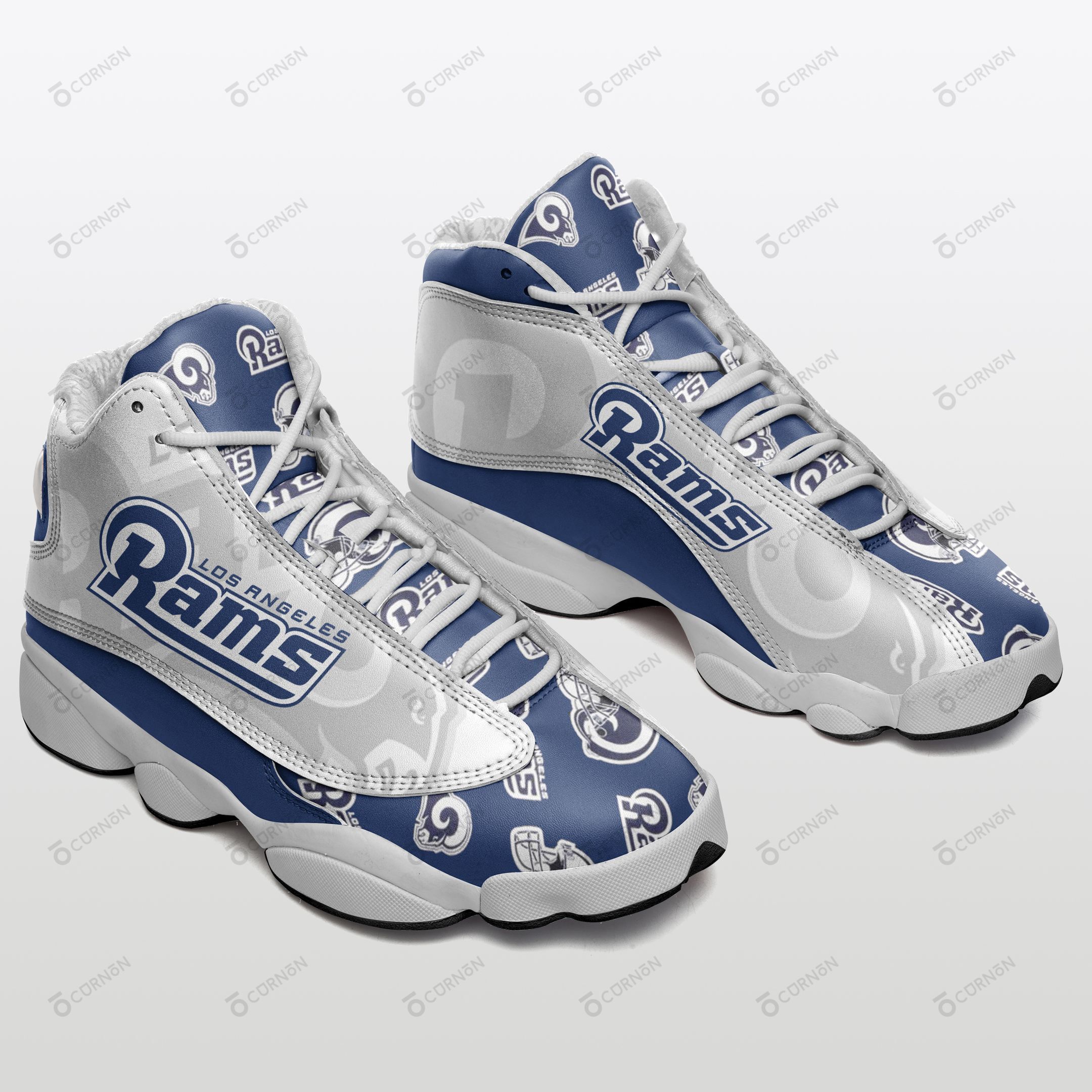 Los Angeles Rams Air JD13 Sneakers 597