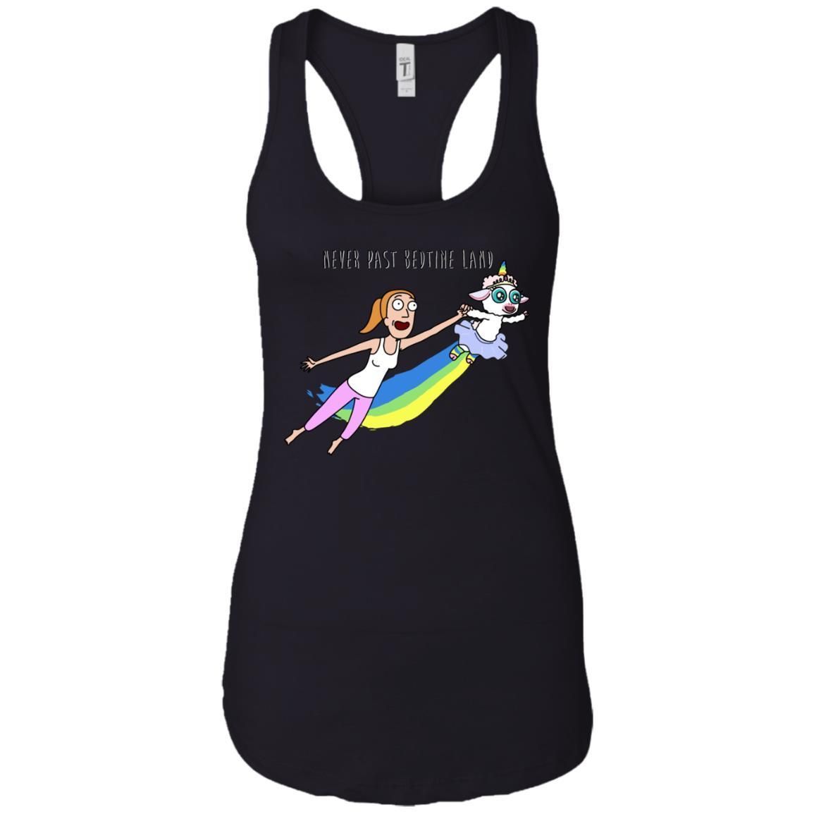 Rick And Morty Summer Never Past Bedtime Land Women Tank