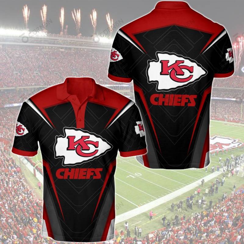 Kansas City Chiefs Polo T-Shirt 005