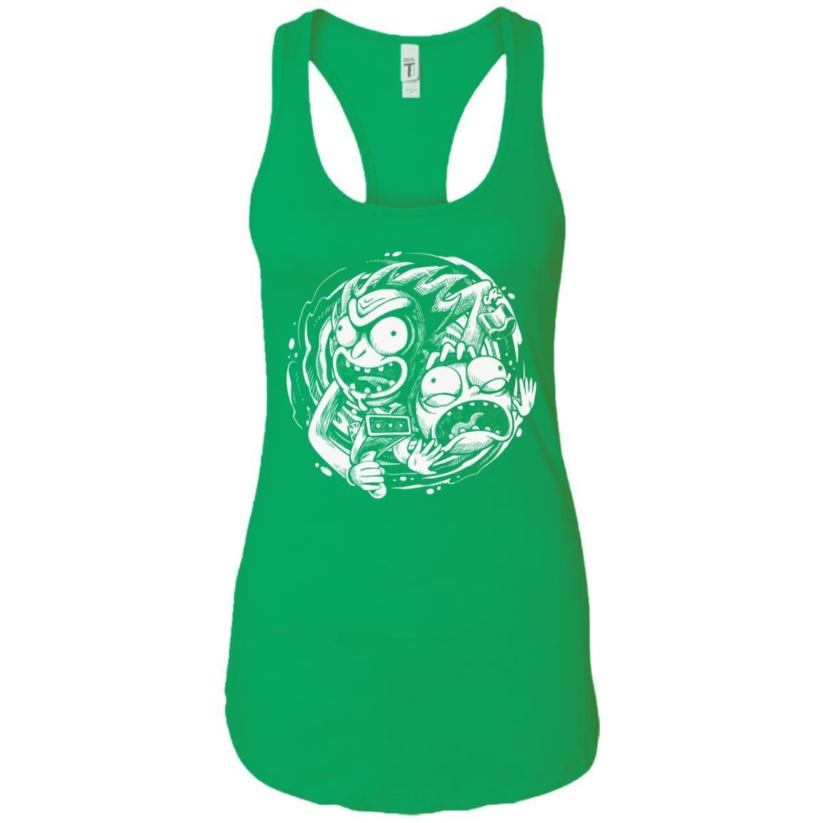 Rick And Morty Time Warp Travels Women Tank