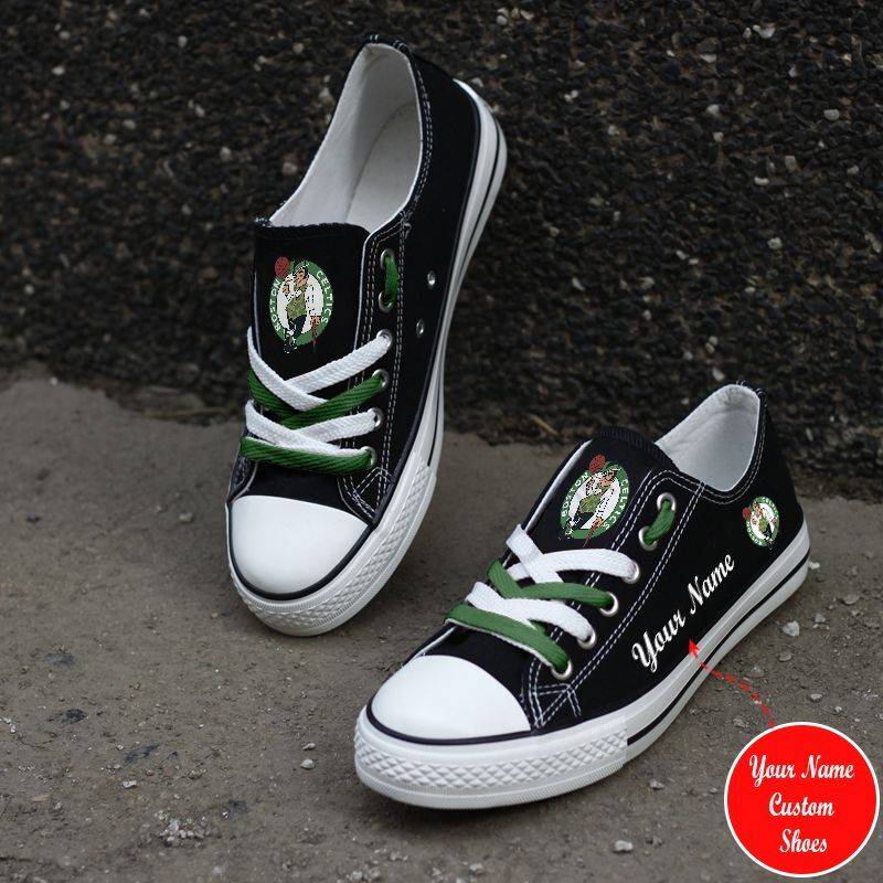 Boston Celtics Personalized New Low Top 024