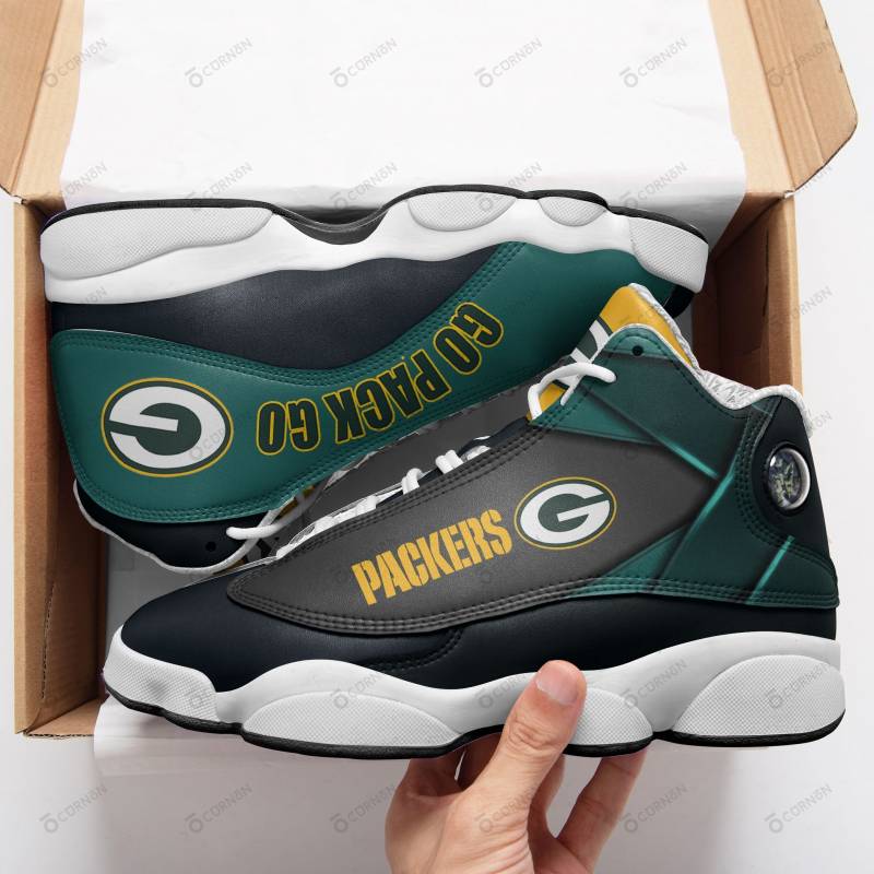 Green Bay Packers Air JD13 Sneakers 195