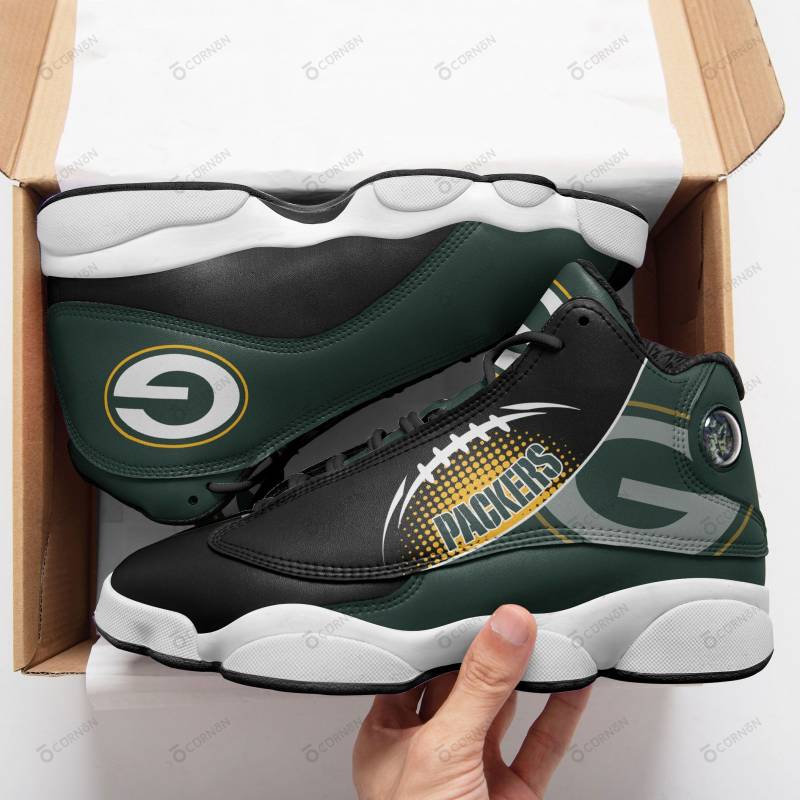 Green Bay Packers Air JD13 Sneakers 294