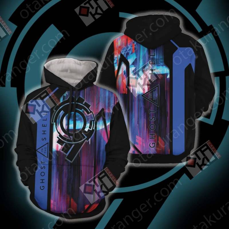 Ghost in the Shell – Symbol Unisex 3D Hoodie