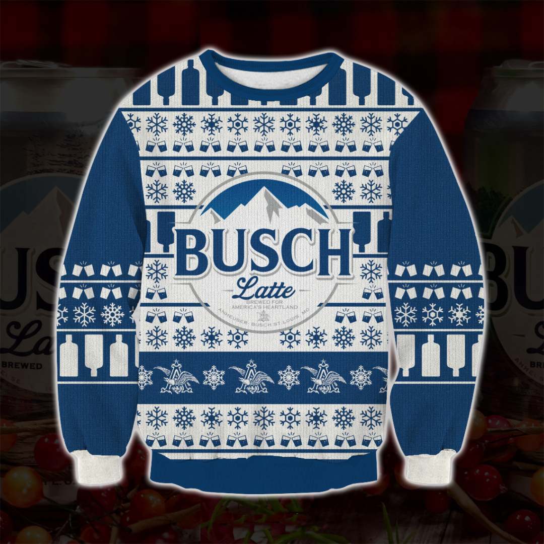 BUSCH LATTE V2 1710 3D Print Ugly Christmas Sweatshirt