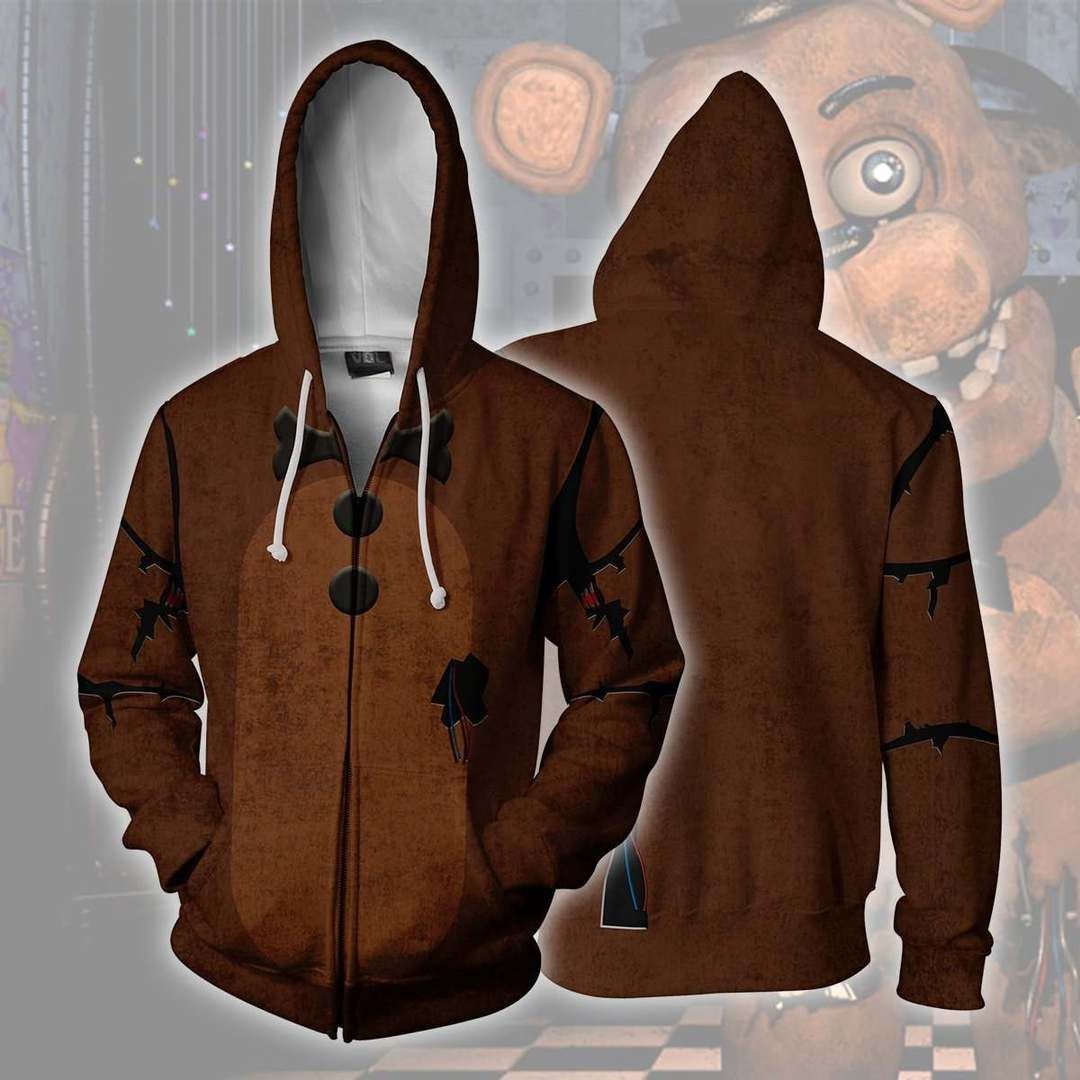 Five Nights at Freddy??s Zip Up Hoodie