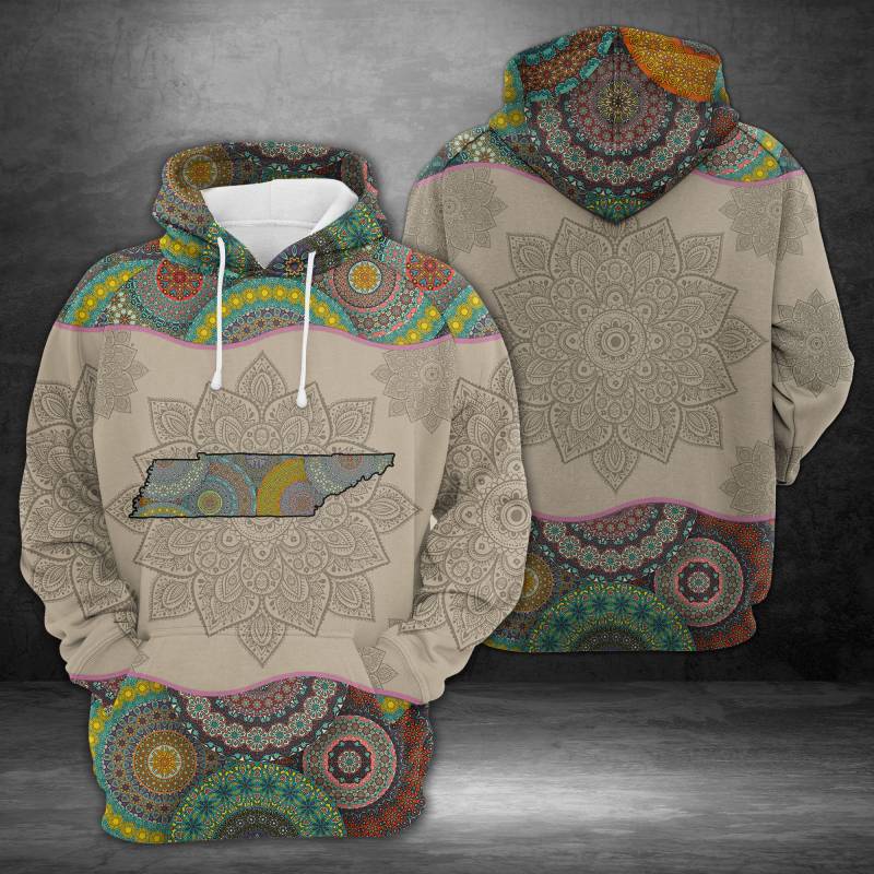 Awesome Tennessee Mandala H18532 – All Over Print Unisex Hoodie